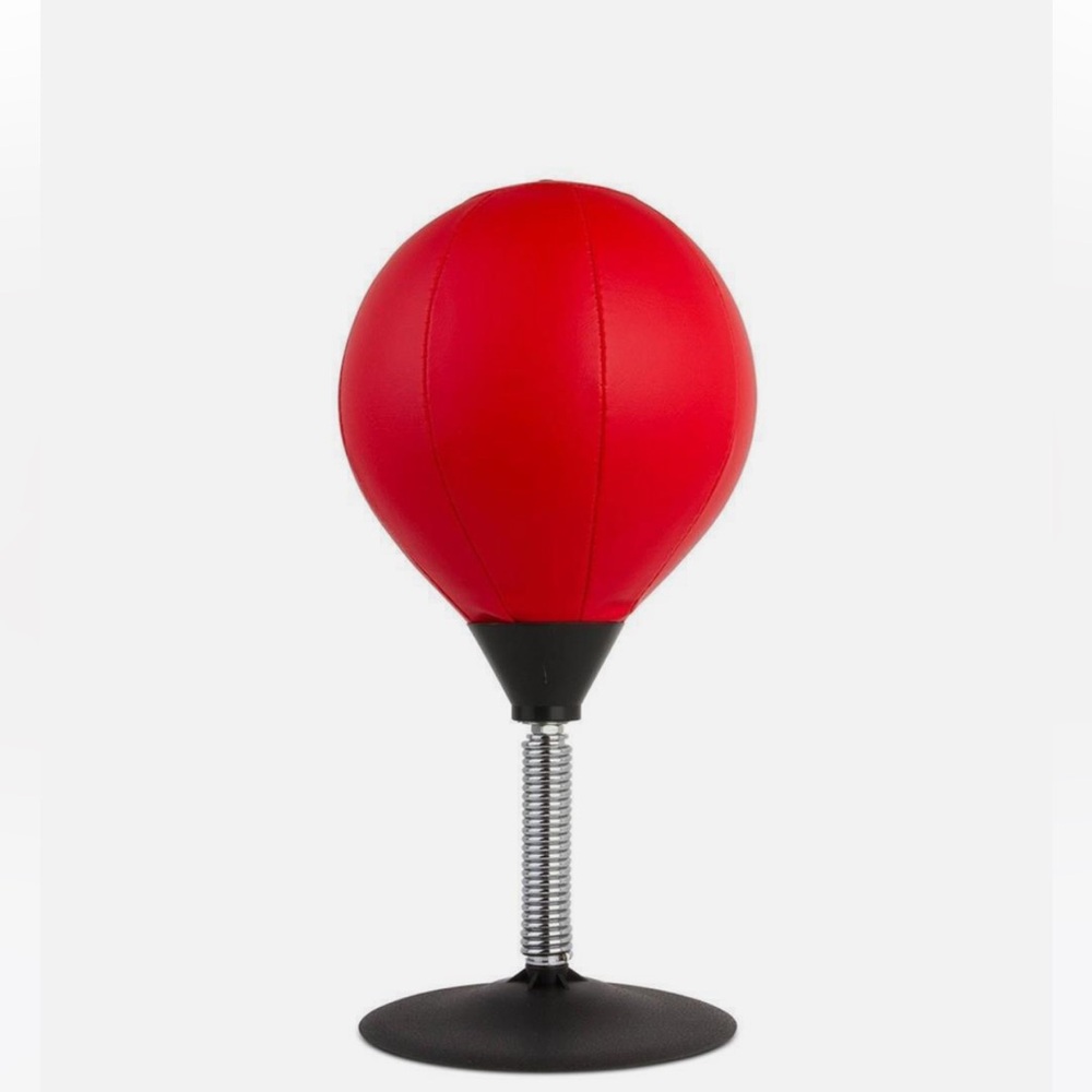 🆕 Red Desktop Punching Bag - Picture 3 of 7